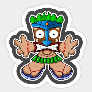 Tiki Surprise Sticker